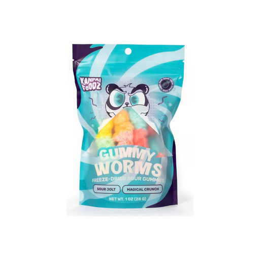 Product image of Kanpai Foodz Freeze Dried Candy - Gummy Worms - 1oz