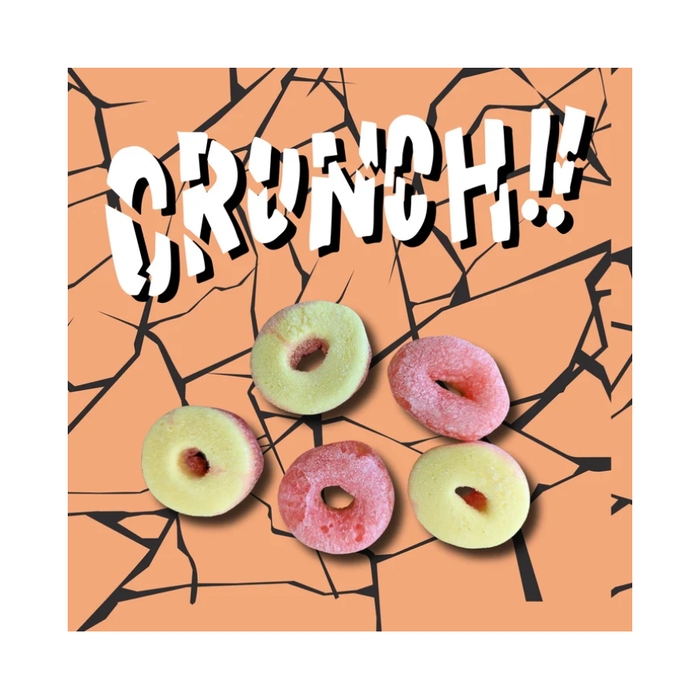 Product image of 1UP Freeze Dried Peach Rings, 2.0 OZ