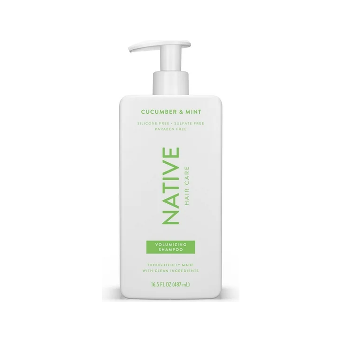Product image of Native Volumizing Shampoo, Cucumber & Mint, Sulfate & Paraben Free, 16.5 oz