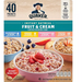 Product image of Quaker Instant Oatmeal Fruit & Cream, Variety Pack (40 pk.)