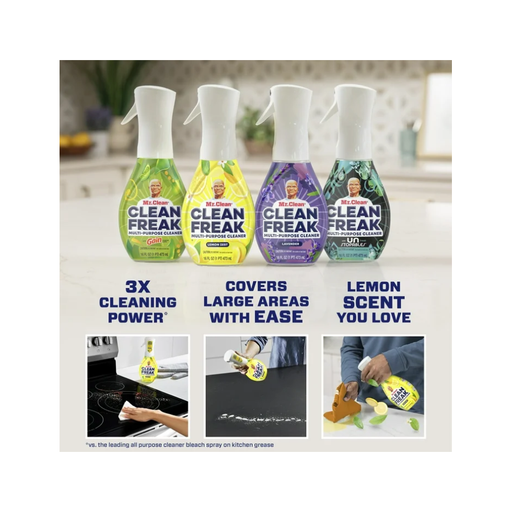 Product image of Mr. Clean Clean Freak Multi-Surface Spray Starter Kit, Lemon Zest, 16 fl oz
