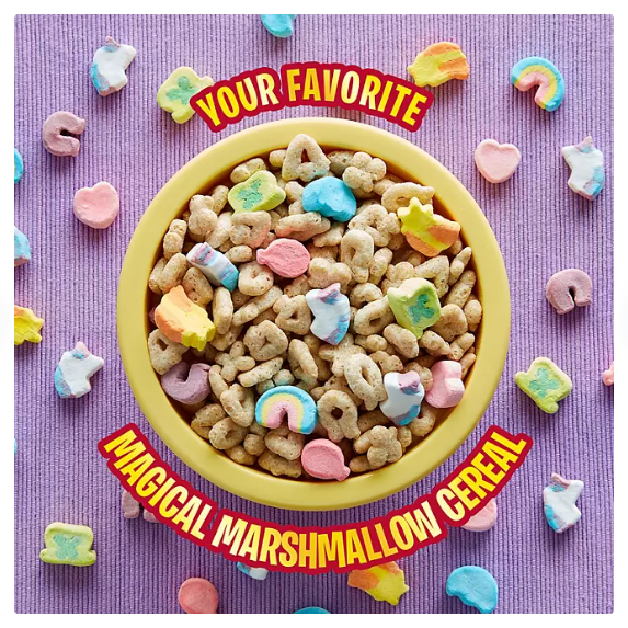 Product image of Lucky Charms Gluten-Free Marshmallow Cereal (23 oz., 2 pk.)