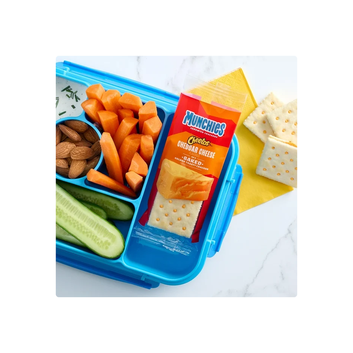 Product image of Munchies Cheetos Cheddar Cheese Sandwich Crackers, 1.38 oz, 8 Count