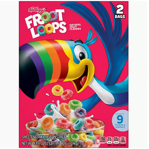 Product image of Froot Loops Breakfast Cereal (2 pk.)