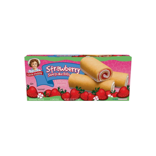 Product image of Little Debbie Strawberry Shortcake Rolls, 6 ct, 13.0 oz