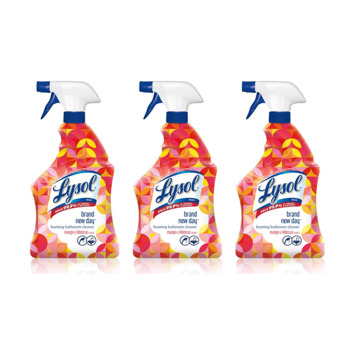 Product image of Lysol Brand New Day All Purpose Cleaner 32oz, Mango & Hibiscus, Deep Clean (PACK OF 3)