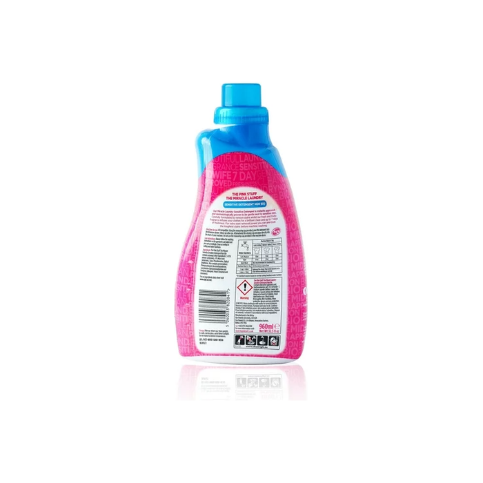 Product image of The Pink Stuff, Miracle Liquid Laundry Detergent for Sensitive Skin, 30 Loads, 2 Count