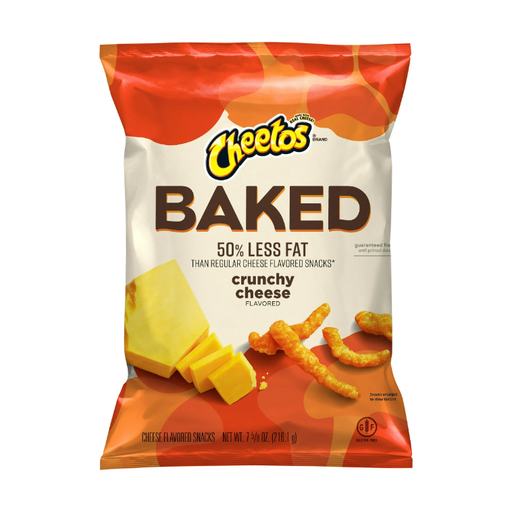 Product image of Cheetos Baked Gluten-Free Crunchy Cheese Flavored Snacks, 7.625 oz Bag