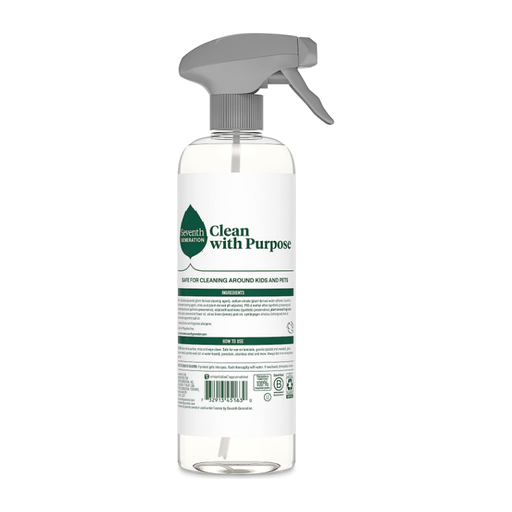 Product image of Seventh Generation All Purpose Cleaning Spray Lemon Chamomile Surface Cleaner Cuts Grease, 23 oz Pack of 4