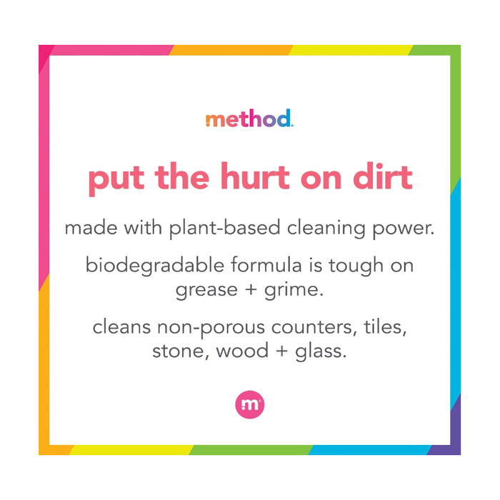 Product image of Method Antibacterial All-Purpose Cleaner, Pink Grapefruit, 28 Ounce Spray Bottle 4 PACK