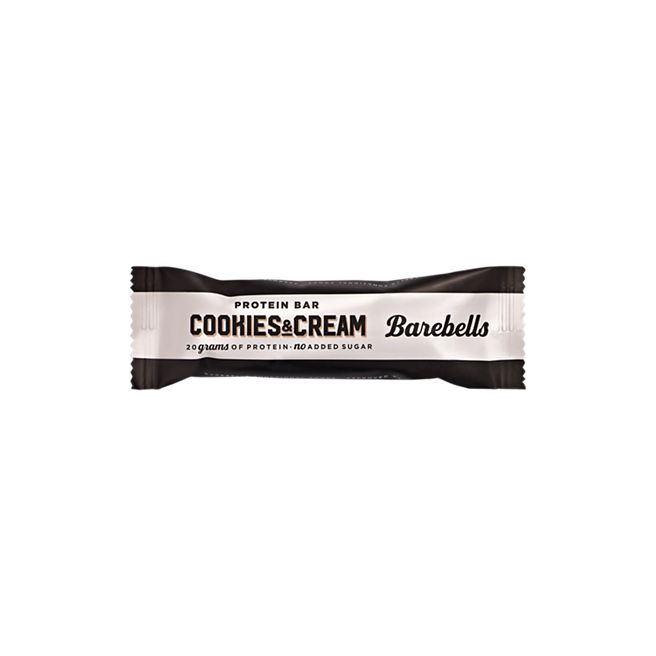 Product image of Barebells Protein Bar Cookies & Cream – 20g Protein, No Added Sugar