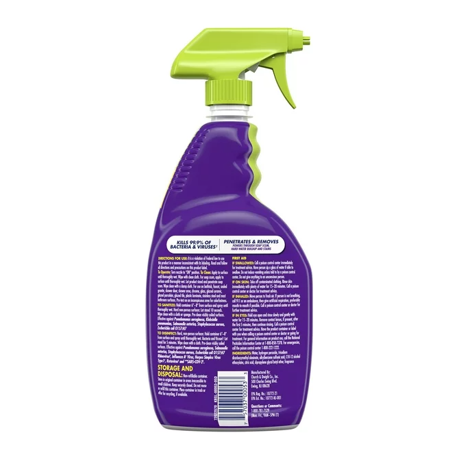 Product image of OxiClean Bathroom Cleaner, Shower, Tub & Tile, powered by OxiClean Stainfighters, 32oz.
