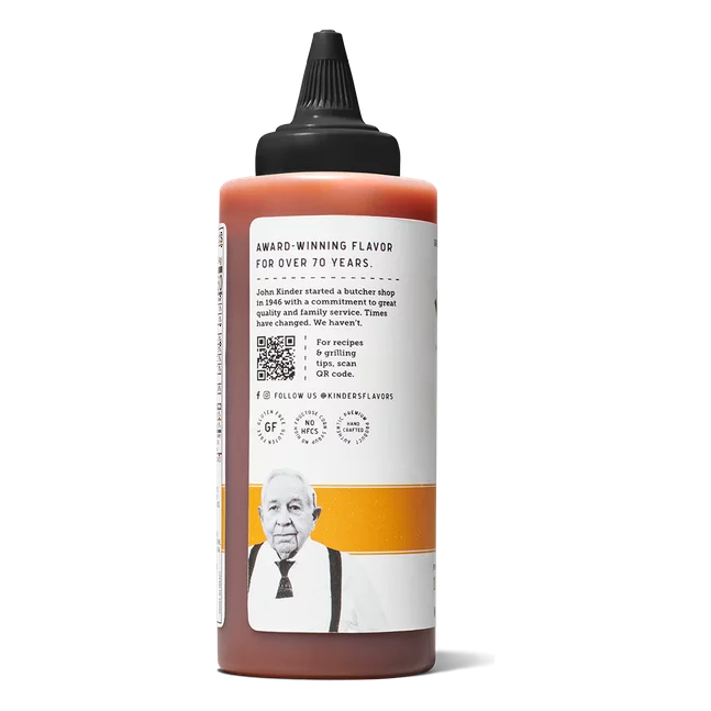 Product image of Kinder's Honey Hot Barbecue Sauce, 15.5 oz