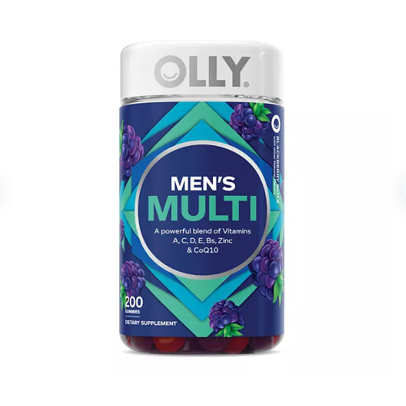Product image of OLLY Men's Multivitamin Gummy, Blackberry Flavor (200 ct.)