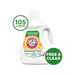 Product image of Arm & Hammer Sensitive Skin Free & Clear, 105 Loads Liquid Laundry Detergent, 105 Fl oz