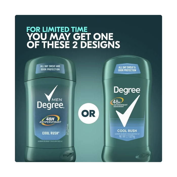 Product image of Antiperspirant Deodorant Cool Rush, Twin Pack2.7oz