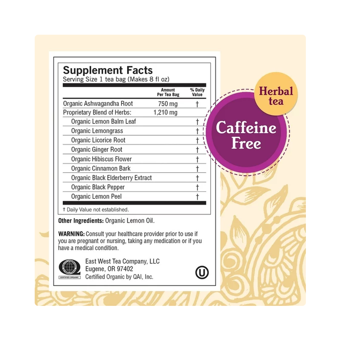 Product image of Yogi Tea Elderberry Lemon Balm Immune Plus Stress, Organic Tea Bags, 4 Boxes of 16