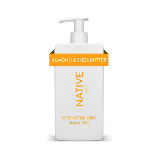 Product image of Native Strengthening Shampoo, Almond & Shea Butter, Sulfate & Paraben Free, 16.5 oz