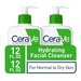 Product image of CeraVe Hydrating Facial Cleanser, Normal to Dry Skin, 12 fl. oz., 2 pk.