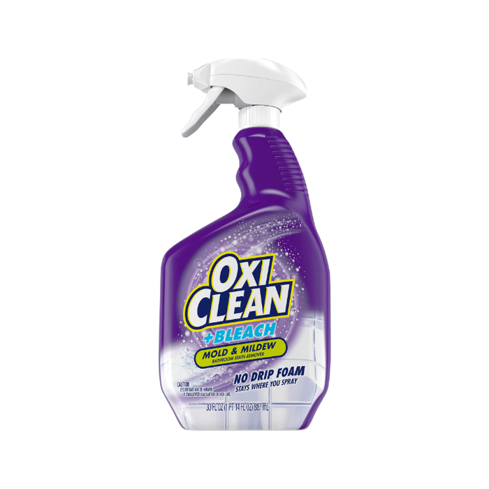 Product image of OxiClean plus Bleach, No Drip Foam, Mold & Mildew Bathroom Stain Remover 30 oz.(Pack of 2)
