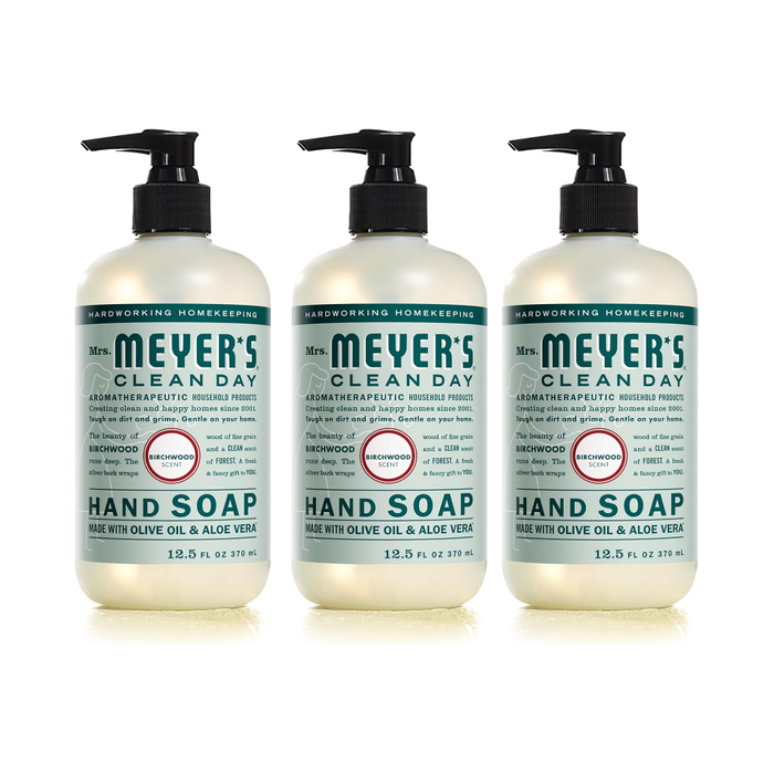 Product image of Mrs. Meyers Clean Day Liquid Hand Soap, Birchwood Scent, 12.5 Ounce 3(Pack)