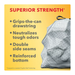 Product image of Glad ForceFlex MaxStrength Tall Kitchen Drawstring Trash Bags, 13 Gallon, Gain Original with Febreze Freshness, 40 Count