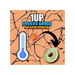 Product image of 1UP Freeze Dried Peach Rings, 2.0 OZ