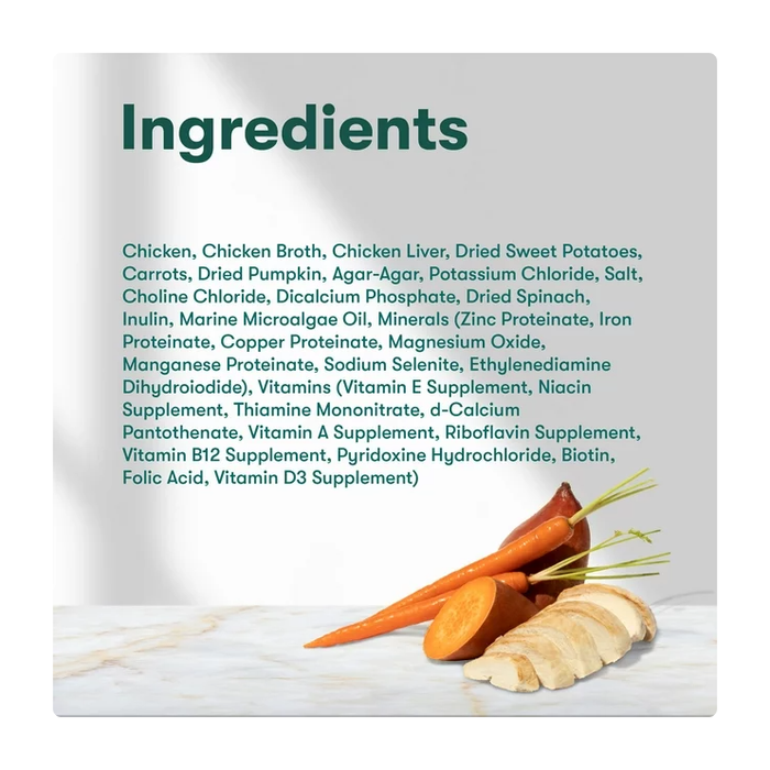 Product image of Jinx Chopped Chicken Recipe Natural Wet Dog Food, Grain-Free, 13 oz.