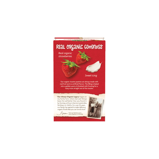 Product image of Nature's Path Organic Toaster Pastries Frosted Berry Strawberry - 6ct