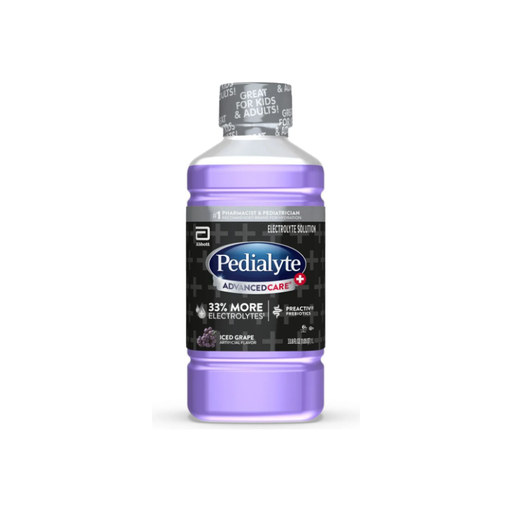 Product image of Pedialyte AdvancedCare Plus Electrolyte Drink, Iced Grape, 1 Liter
