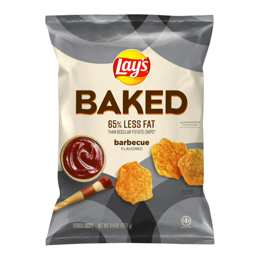 Product image of Lay's Baked Gluten-Free Barbecue Potato Crisps, 6.25 oz Bag