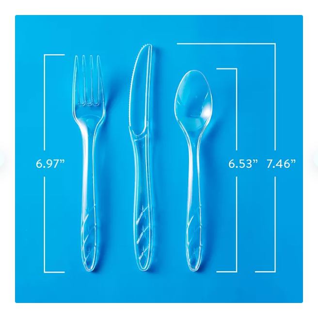 Product image of Member's Mark Clear Cutlery Combo Pack (360 ct.)