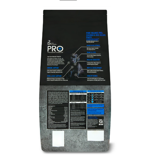 Product image of Pure Balance Pro+ Puppy Chicken & Rice Recipe Dry Dog Food for Puppies, 8 lbs