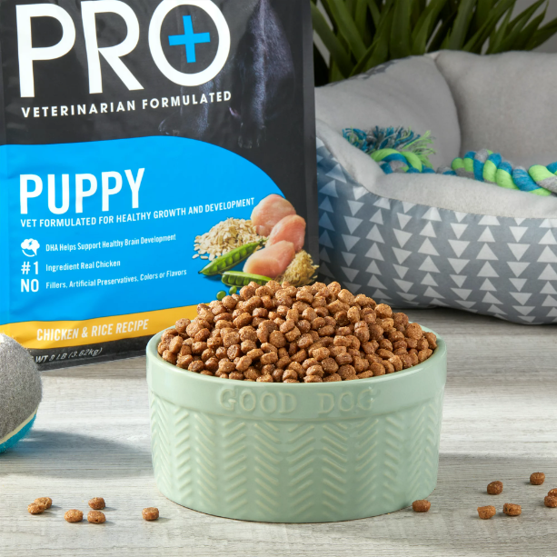 Product image of Pure Balance Pro+ Puppy Chicken & Rice Recipe Dry Dog Food for Puppies, 8 lbs
