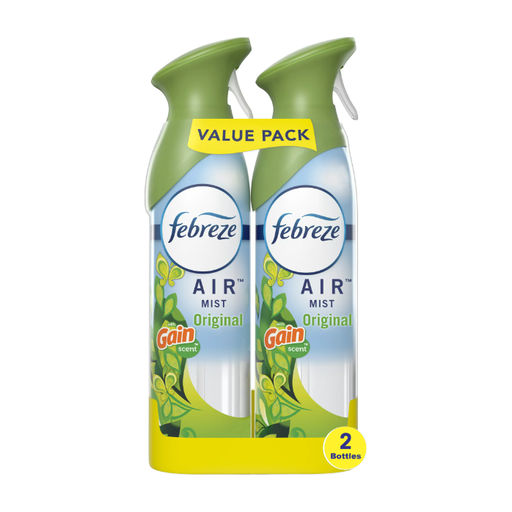 Product image of Febreze Odor-Fighting Air Freshener - Gain Original Scent - 8.8oz/2pk