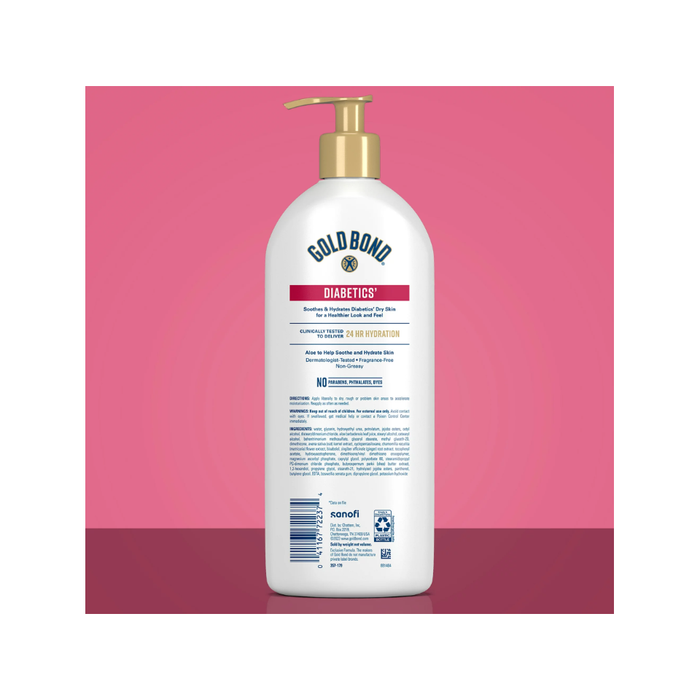 Product image of Gold Bond, Diabetics, Dry Skin Relief Body Lotion, Aloe, 13 oz