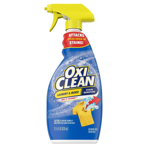 Product image of OxiClean Laundry Stain Remover Refill, 56 fl oz + OxiClean Laundry Stain Remover Spray, 21.5 fl oz  Bundle Pack