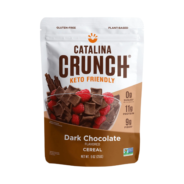 Product image of Catalina Crunch Dark Chocolate Keto Cereal, 9oz Bags