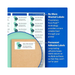 Product image of Avery Easy Peel Address Labels, Sure Feed Technology, White, 1" x 2-5/8", Laser, Inkjet, 300 Labels 0.352 lb
