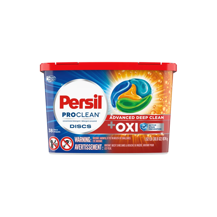 Product image of Persil Discs Laundry Detergent Pacs, Oxi, 38 Count