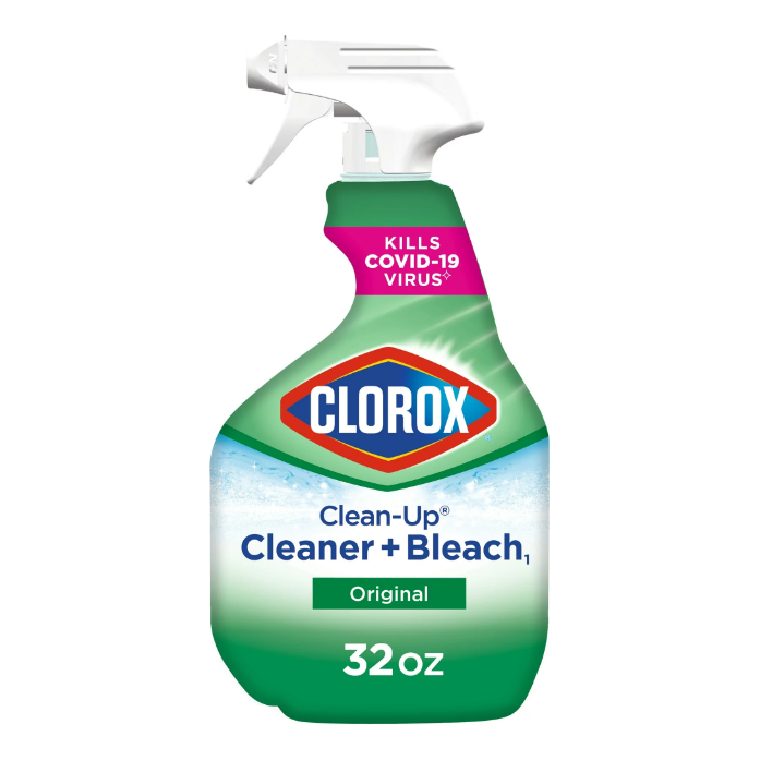 Product image of Clorox Clean-Up All Purpose Cleaner with Bleach, Spray Bottle, Original, 32 oz (2 Pack)