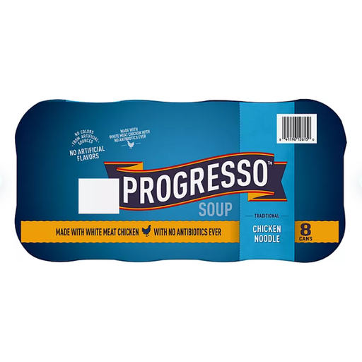Product image of Progresso Traditional Chicken Noodle Soup (19 oz., 8 pk.)