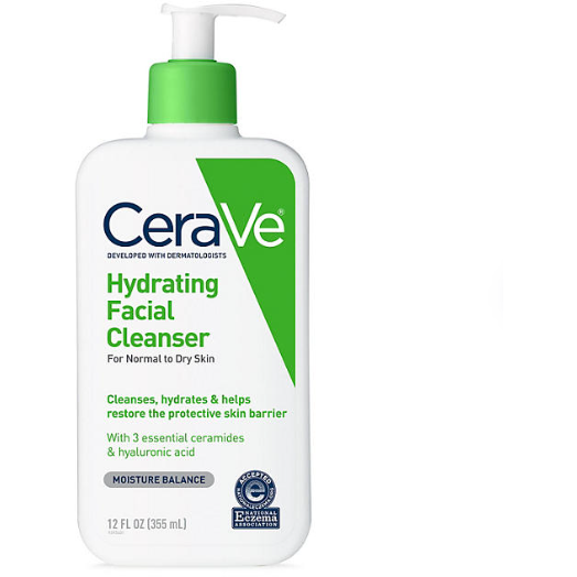 Product image of CeraVe Hydrating Facial Cleanser, Normal to Dry Skin, 12 fl. oz., 2 pk.