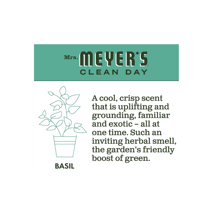 Product image of Mrs. Meyer's Clean Day Liquid Dish Soap, Basil Scent, 16 Fluid Ounce Bottle Pack of 3