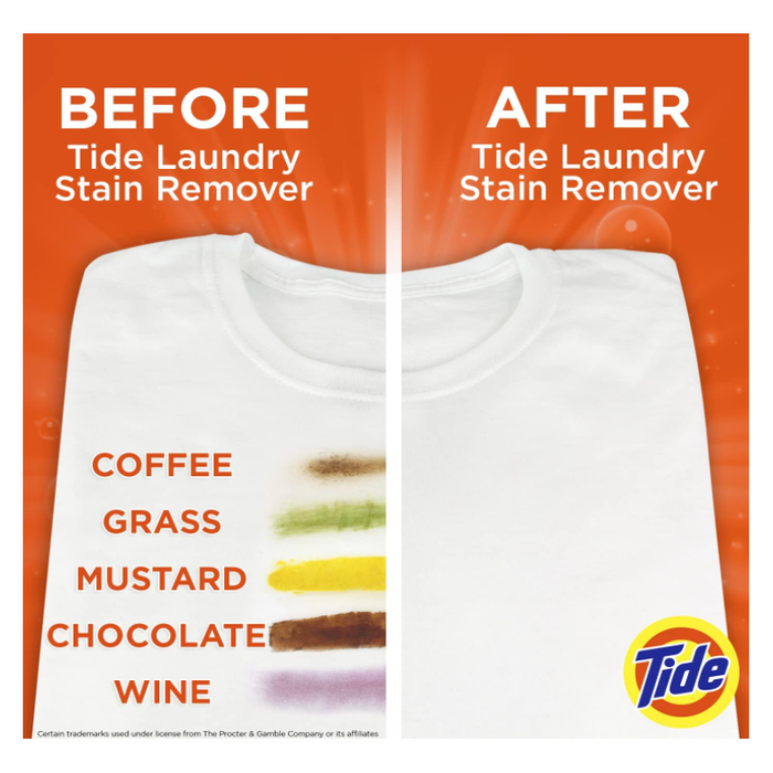Product image of Tide Rescue Plus Oxi Laundry Stain Remover and Carpet Cleaning Spray and Wash, 22 fl oz (Pack of 2)