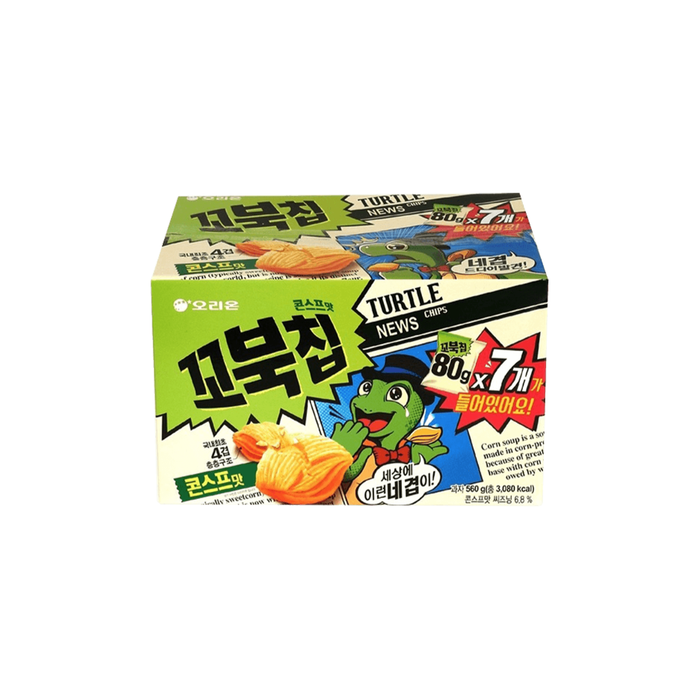 Product image of Orion Turtle Chips Cornsoup Box 19.75 Oz (560 G)