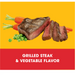 Product image of Pedigree Complete Nutrition Grilled Steak & Vegetable Flavor Dry Dog Food for Adult Dog, 18 lb. Bag