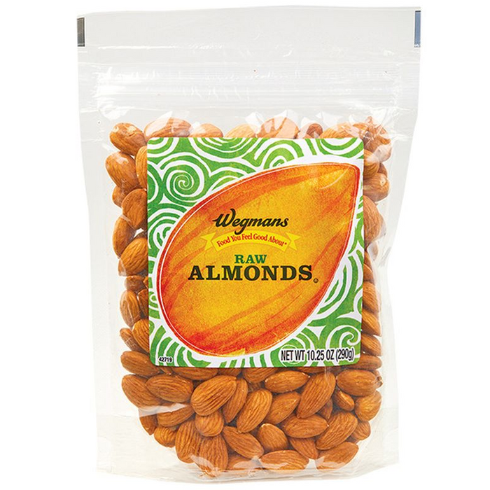 Product image of Wegmans Raw Almonds 10.25 OZ