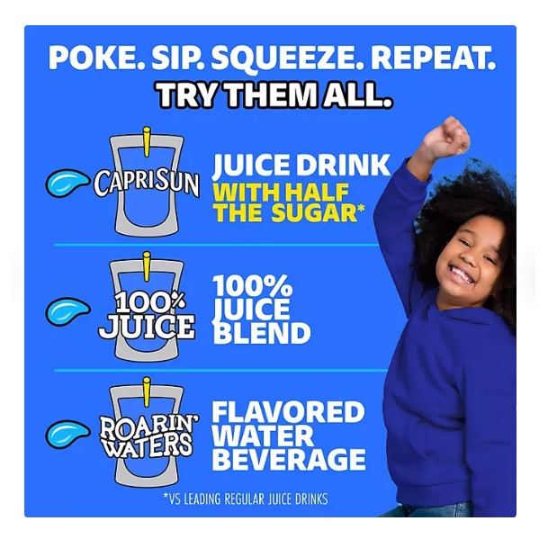 Product image of Capri Sun Variety Pack 6 oz., 40 pk.