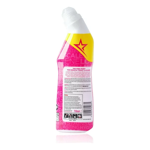 Product image of The Pink Stuff, Miracle Toilet Cleaner Gel, Bathroom Cleaner, 25.4 fl. oz. Bottle